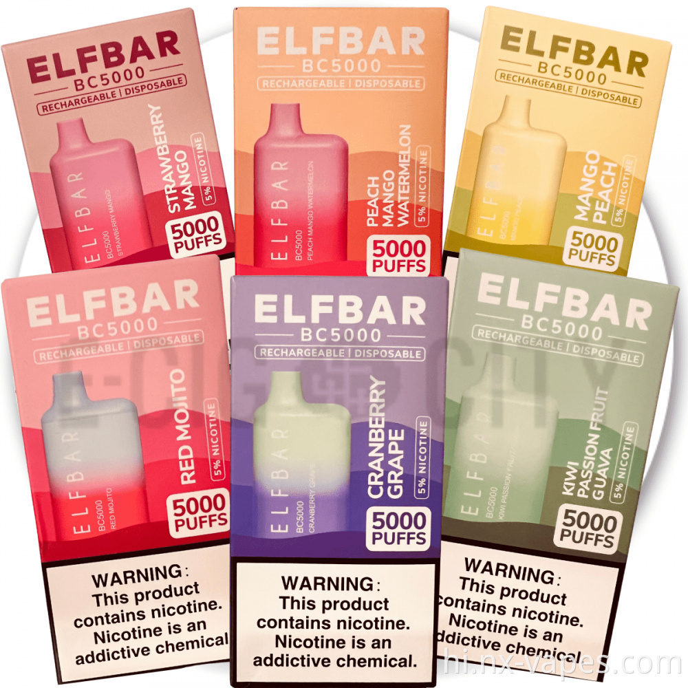 17 Elf Bar Bc 5000